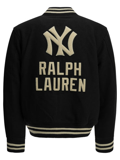 Polo Ralph Lauren "Yankees" Bomber Jacket - Black