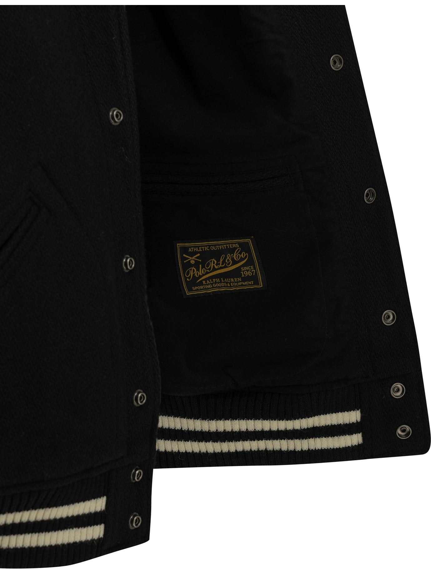 Polo Ralph Lauren "Yankees" Bomber Jacket - Black