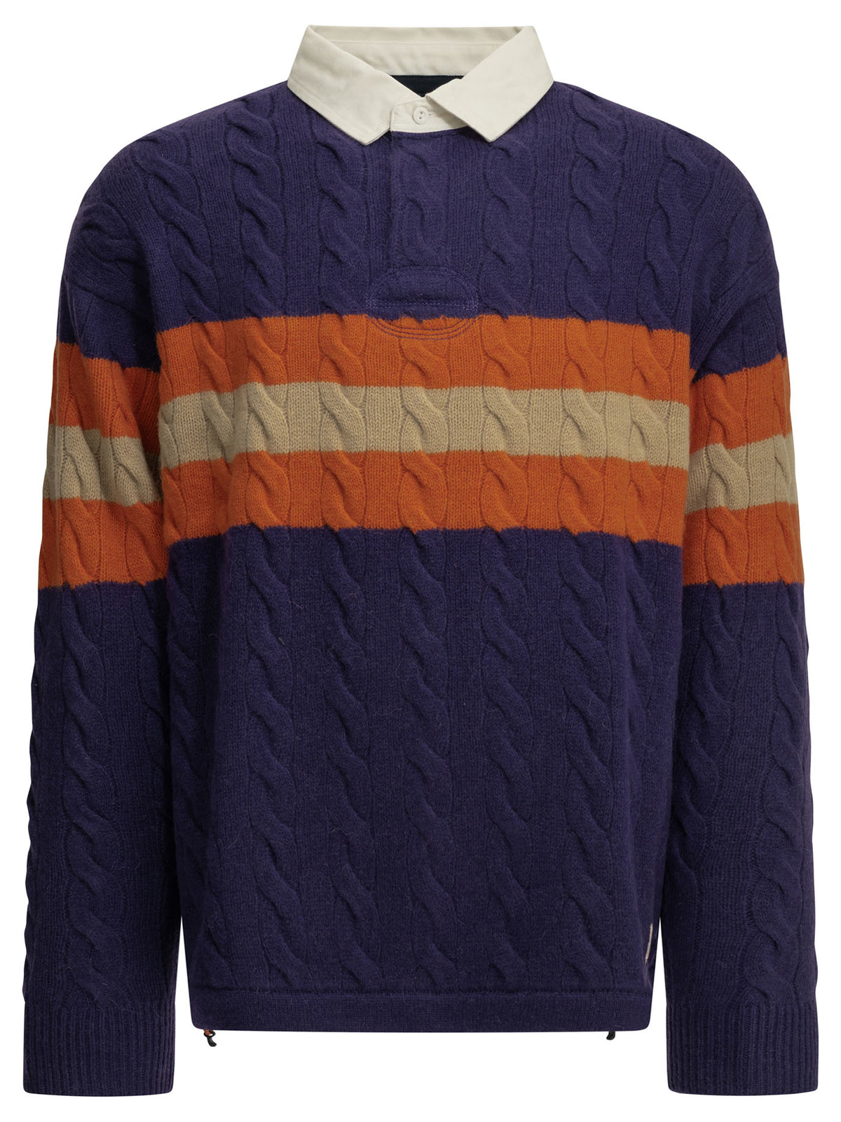 Polo Ralph Lauren "Rubgy" Polo Sweater - Purple