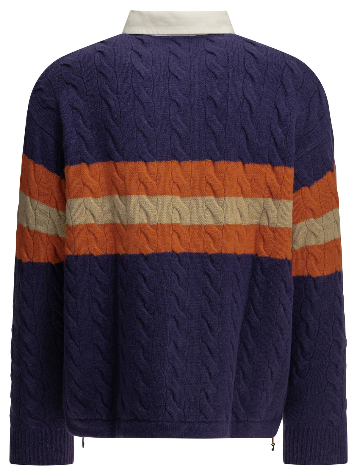Polo Ralph Lauren "Rubgy" Polo Sweater - Purple