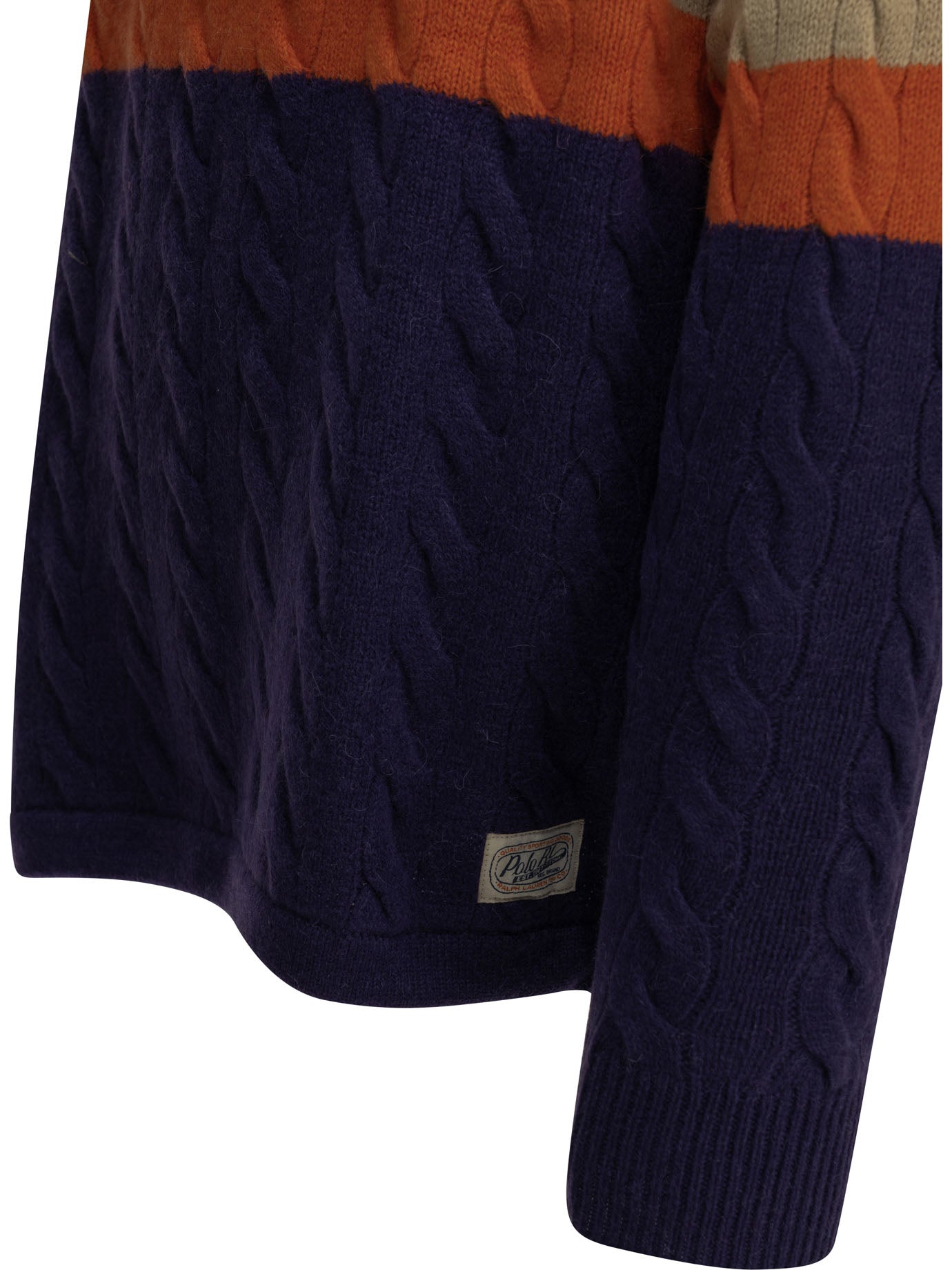 Polo Ralph Lauren "Rubgy" Polo Sweater - Purple