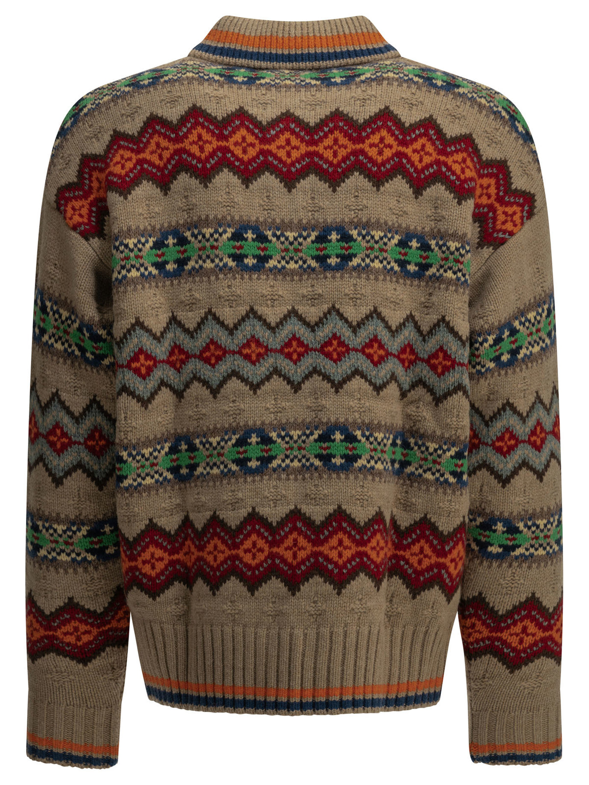 Polo Ralph Lauren "Fair Isle" Polo Sweater - Multicolour