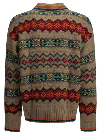 Polo Ralph Lauren "Fair Isle" Polo Sweater - Multicolour