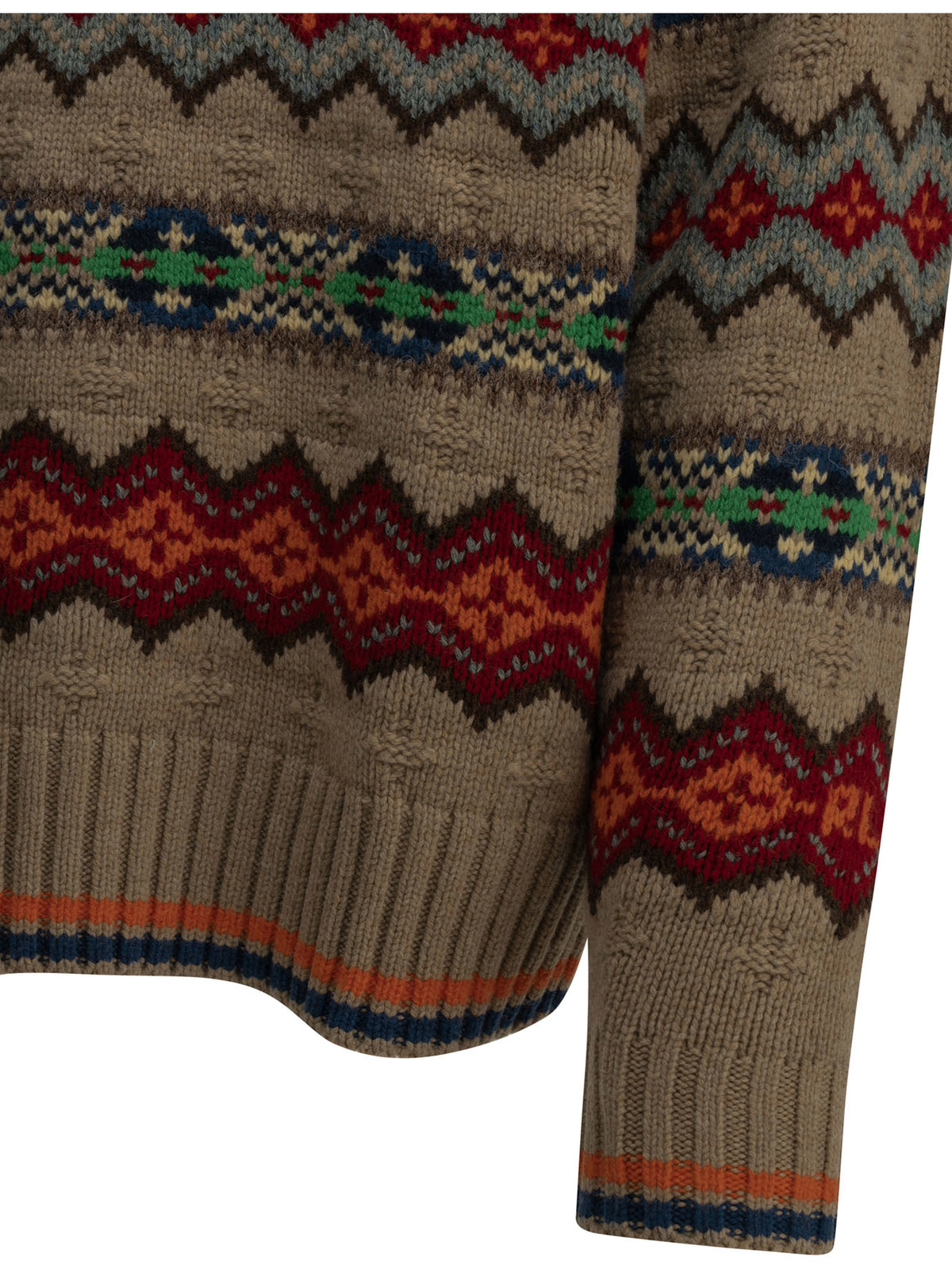 Polo Ralph Lauren "Fair Isle" Polo Sweater - Multicolour