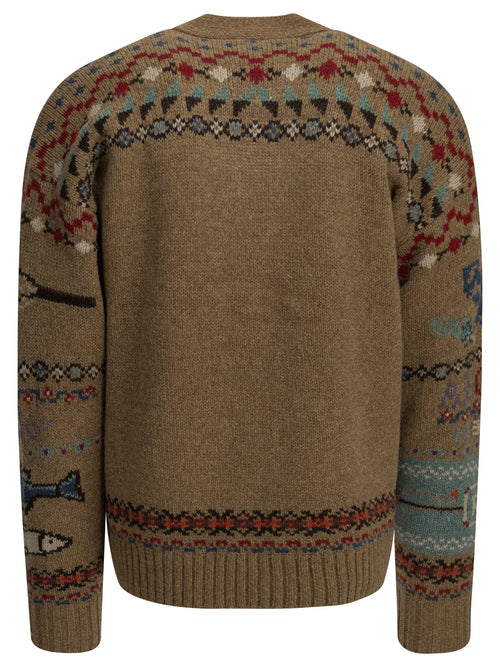 Polo Ralph Lauren "Panorama" Cardigan - Brown