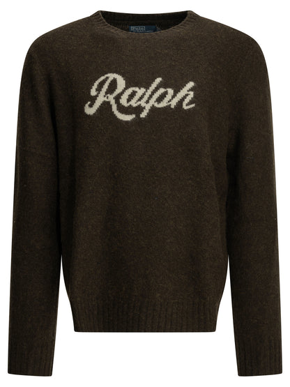Polo Ralph Lauren "Ralph" Crew-Neck Sweater - Brown