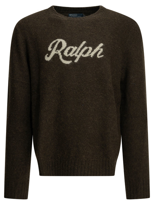 Polo Ralph Lauren "Ralph" Crew-Neck Sweater - Brown