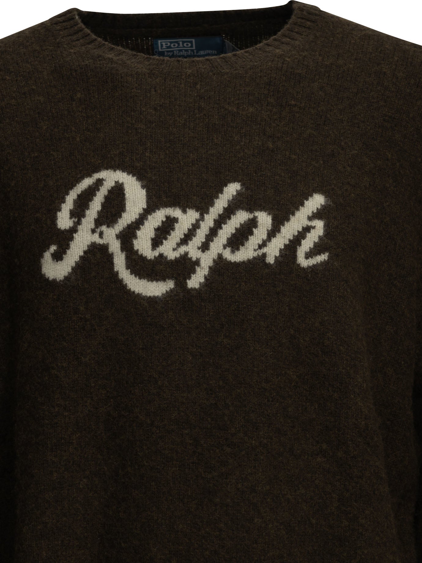 Polo Ralph Lauren "Ralph" Crew-Neck Sweater - Brown