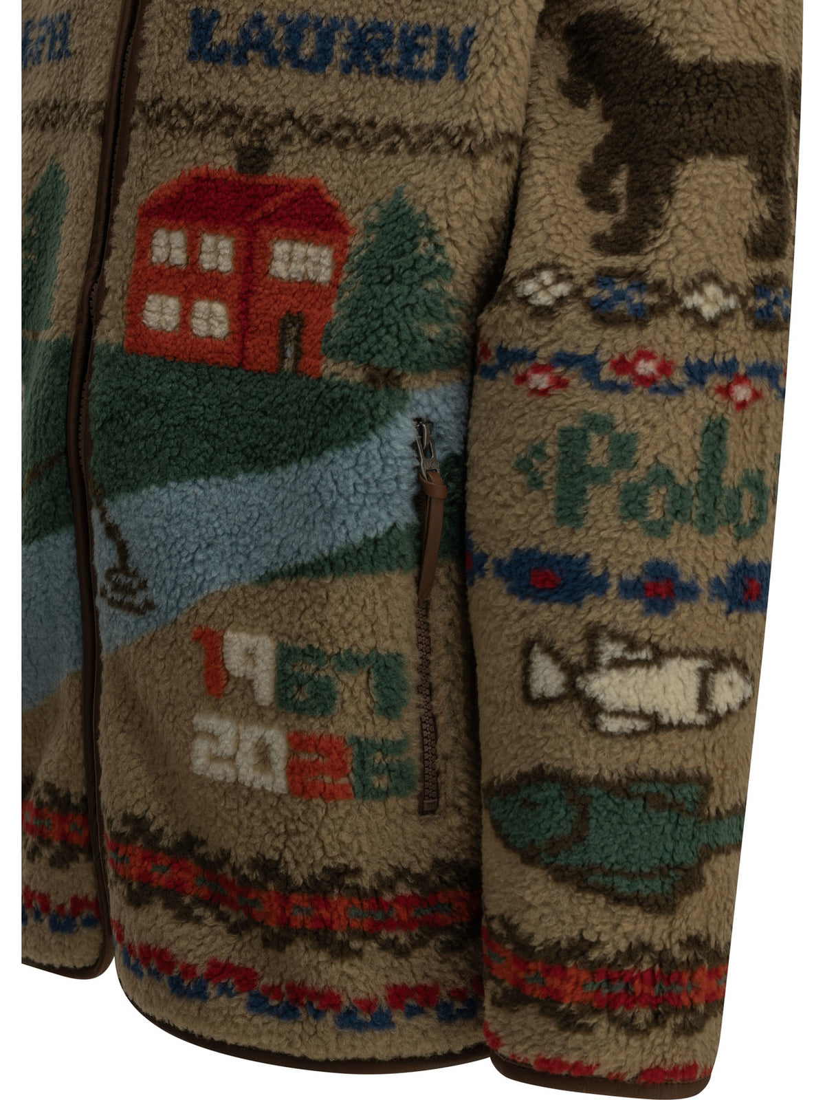 Polo Ralph Lauren "Panorama" Fleece Jacket - Beige