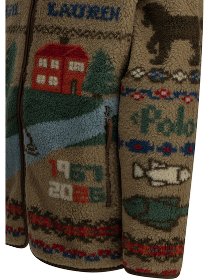 Polo Ralph Lauren "Panorama" Fleece Jacket - Beige