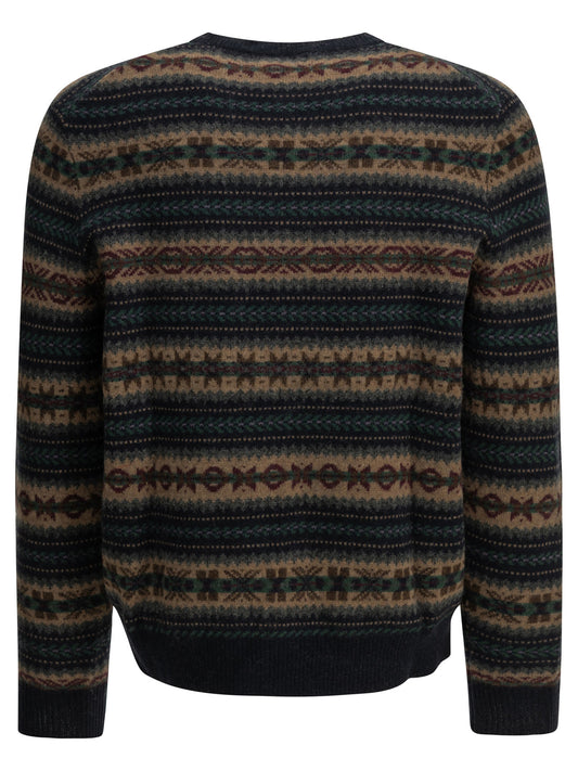 Polo Ralph Lauren "Fair Isle" Crew-Neck Sweater - Blue