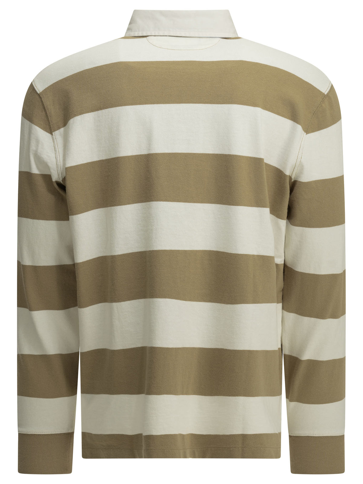 Polo Ralph Lauren "Polo Bear" Button-Down Polo Shirt - Beige