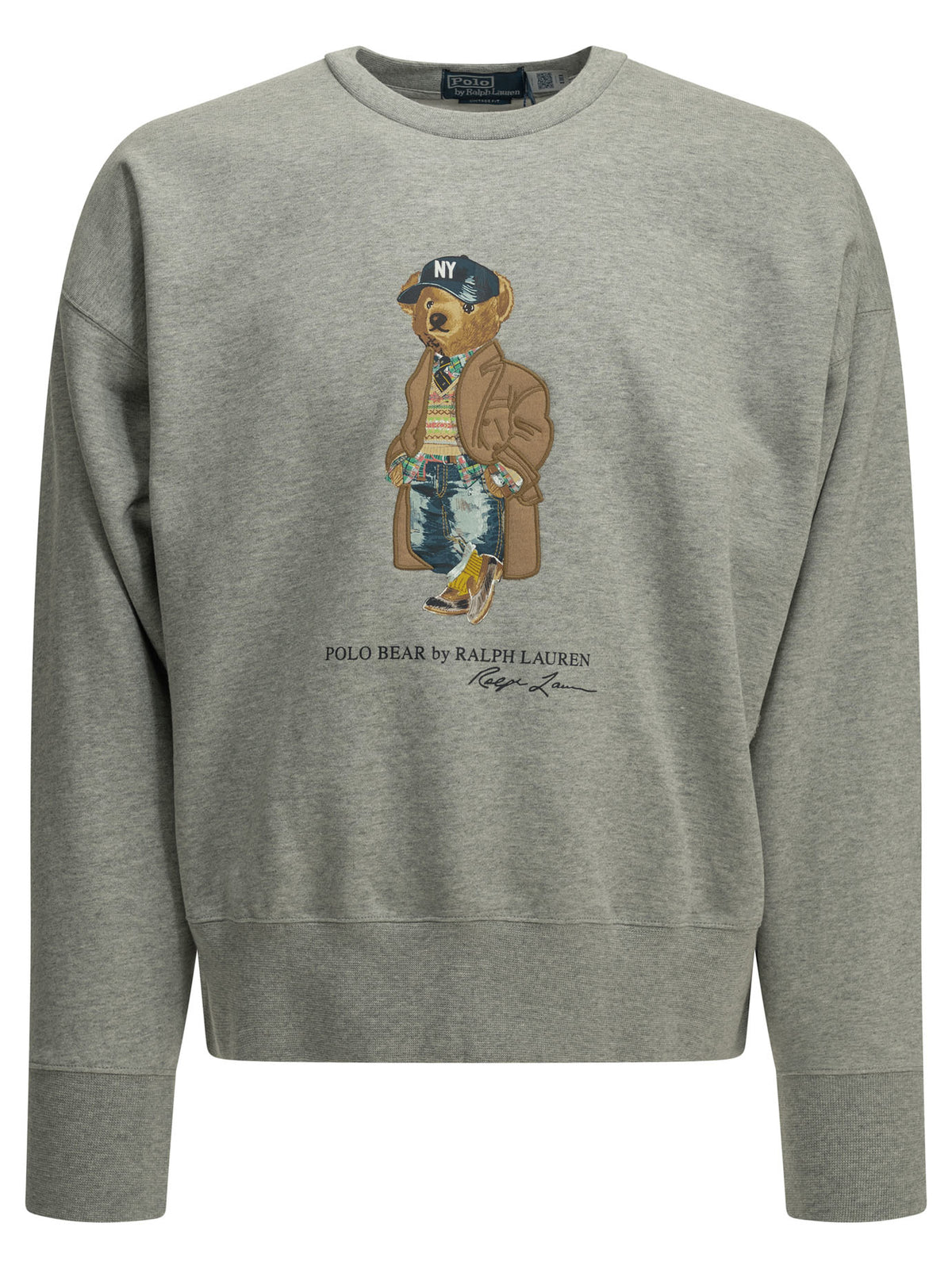 Polo Ralph Lauren "Polo Bear" Crew-Neck Sweatshirt - Grey