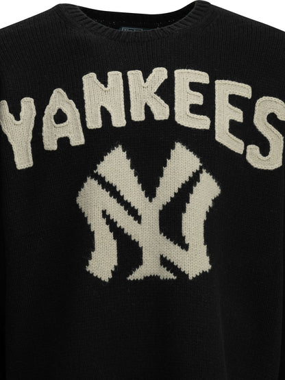 Polo Ralph Lauren "Yankees" Crew-Neck Sweater - Black
