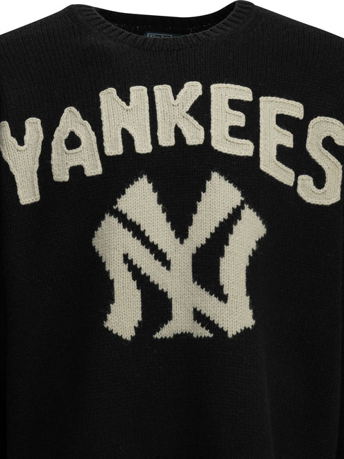 Polo Ralph Lauren "Yankees" Crew-Neck Sweater - Black