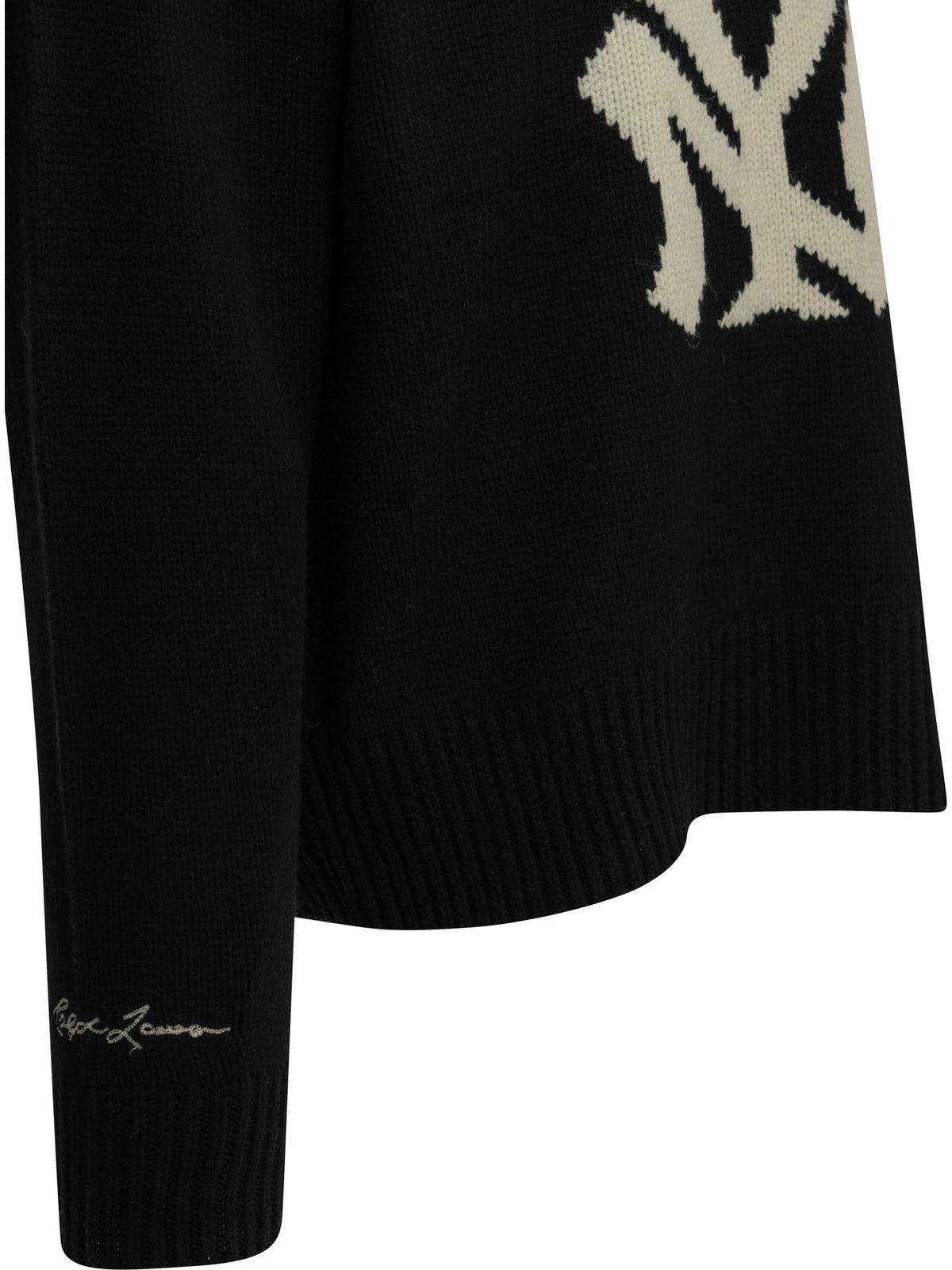 Polo Ralph Lauren "Yankees" Crew-Neck Sweater - Black
