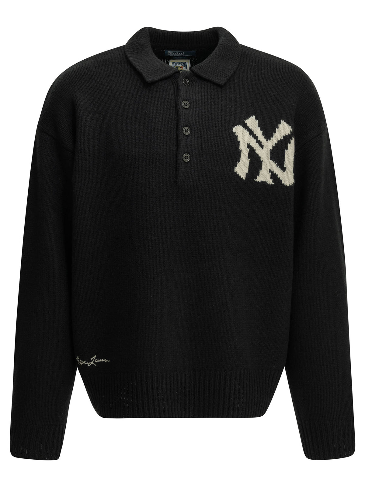 Polo Ralph Lauren "Yankees" Polo Sweater - Black