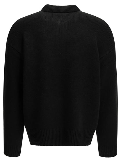 Polo Ralph Lauren "Yankees" Polo Sweater - Black