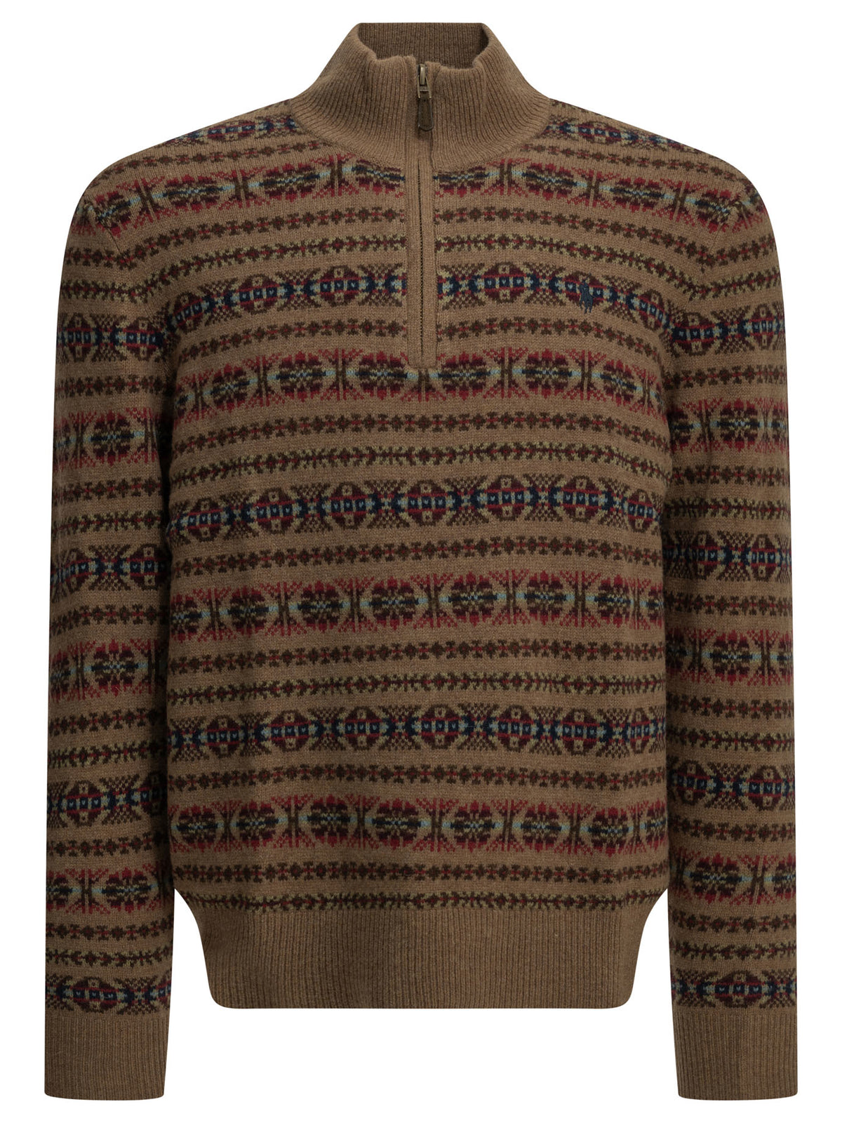 Polo Ralph Lauren "Fair Isle" Half-Zip Sweater - Multicolor