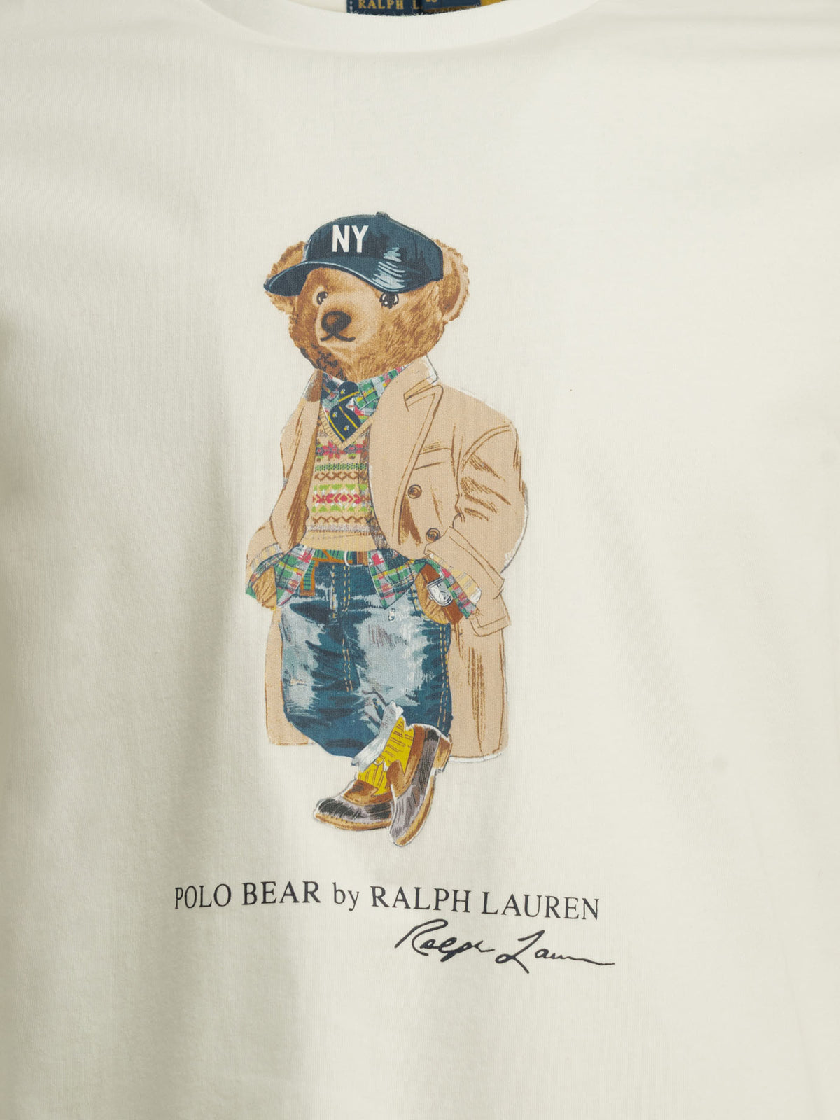 Polo Ralph Lauren "Polo Bear" Crew-Neck T-Shirt - White