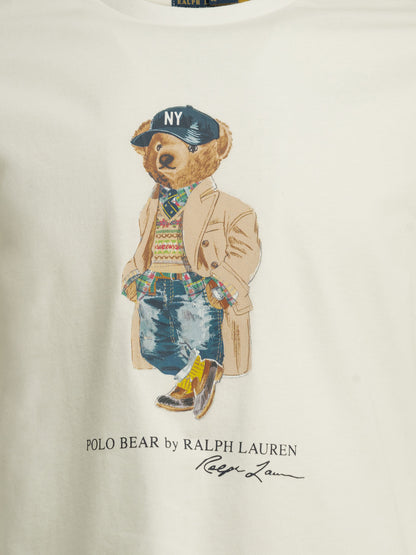 Polo Ralph Lauren "Polo Bear" Crew-Neck T-Shirt - White