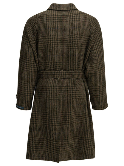 Polo Ralph Lauren "Balmacaan" Long Coat - Brown