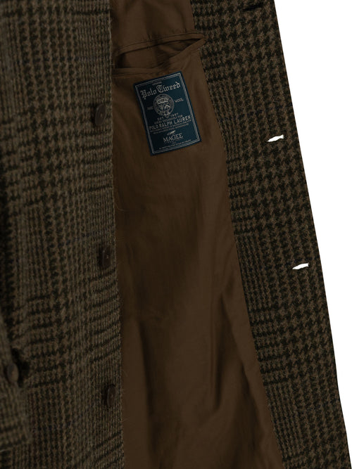 Polo Ralph Lauren "Balmacaan" Long Coat - Brown