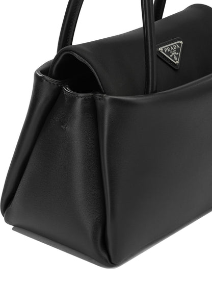 Prada "Passage" Small Shoulder Bag - Black