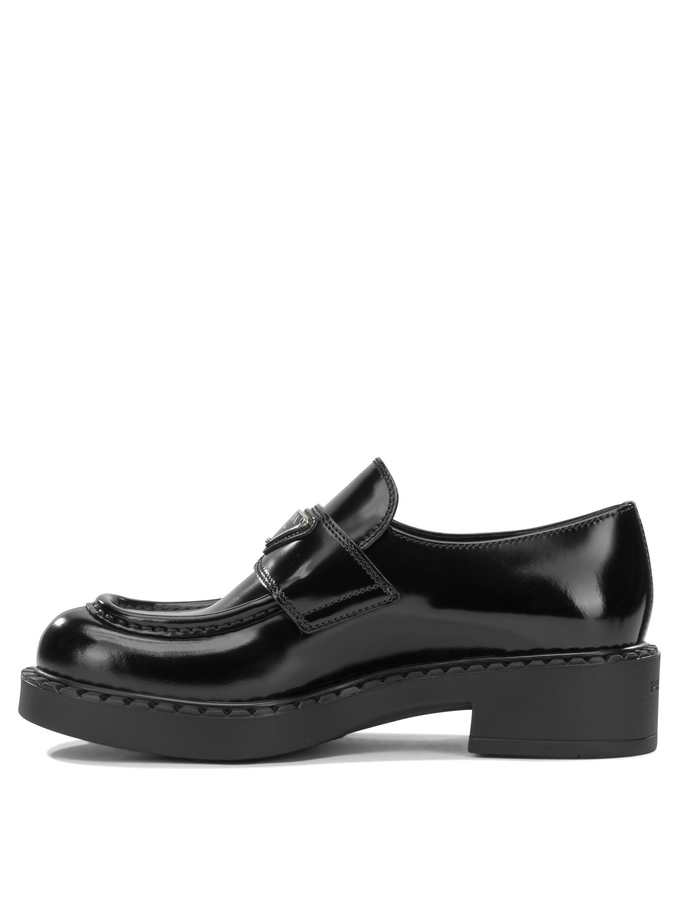 Prada "Chocolate" Loafers - Black