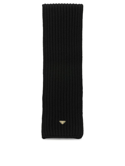 Prada Classic wool scarf - Black