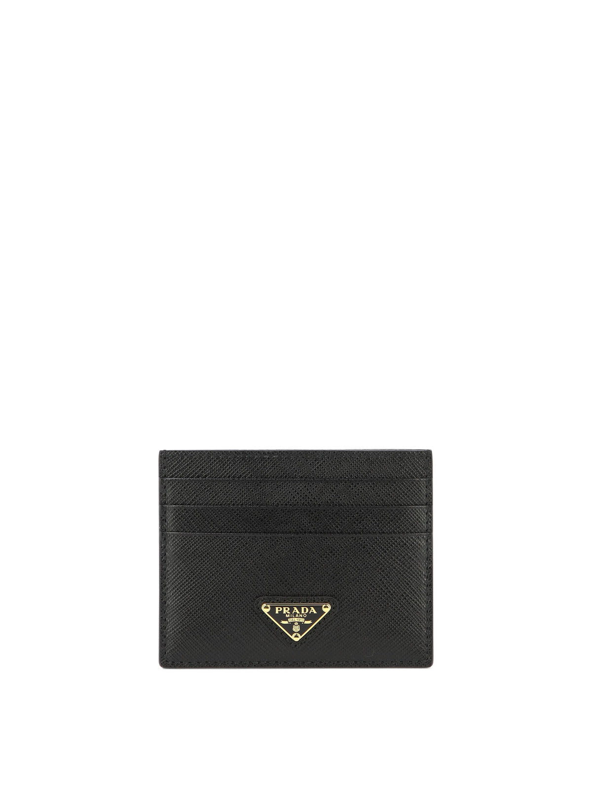 Prada Saffiano leather card holders - Black