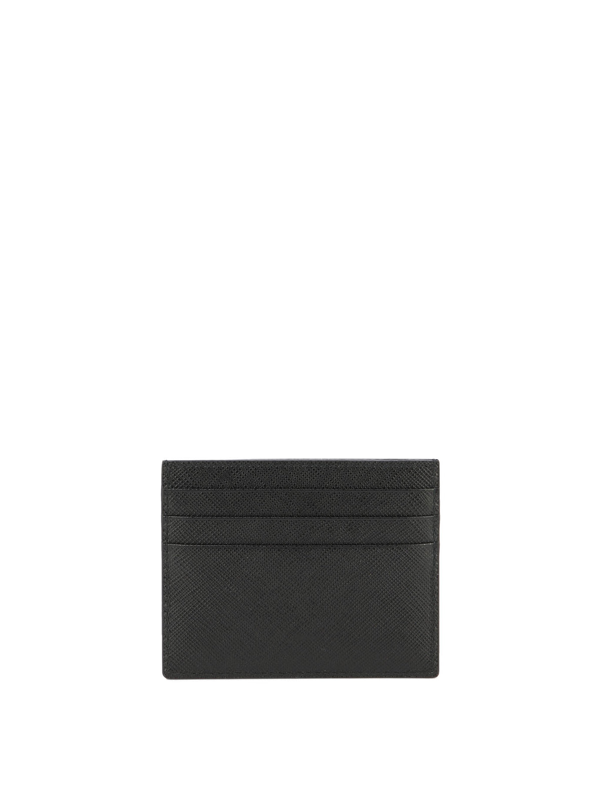 Prada Saffiano leather card holders - Black