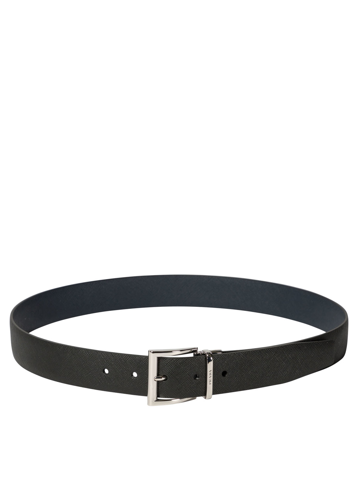 Prada Reversible belt in Saffiano leather - Black