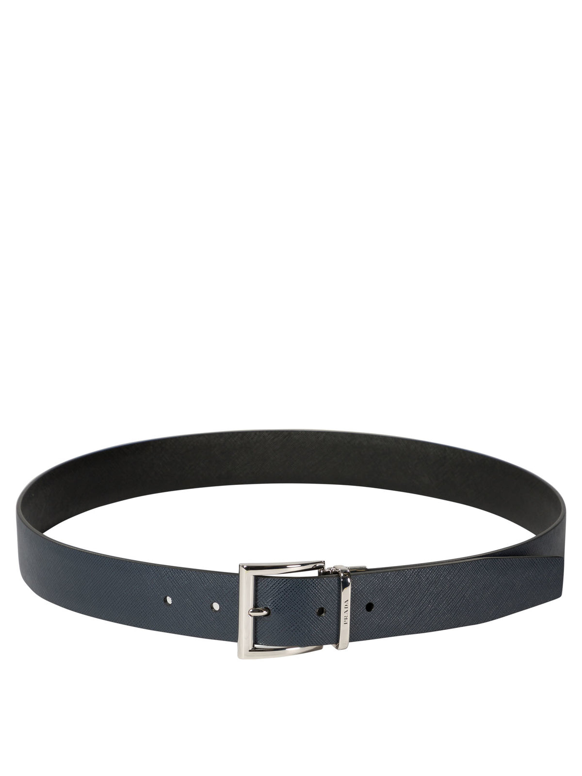 Prada Reversible belt in Saffiano leather - Black