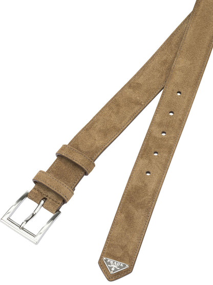Prada Suede belt - Beige