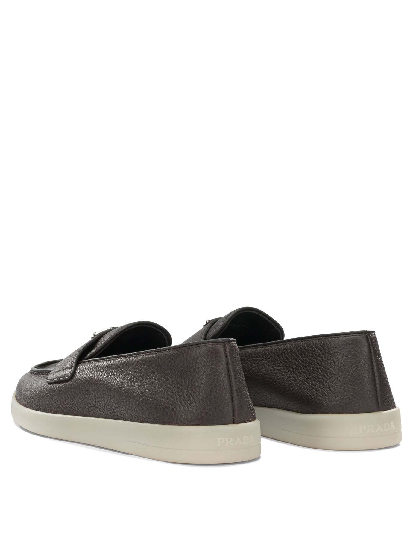 Prada Leather loafers - Brown