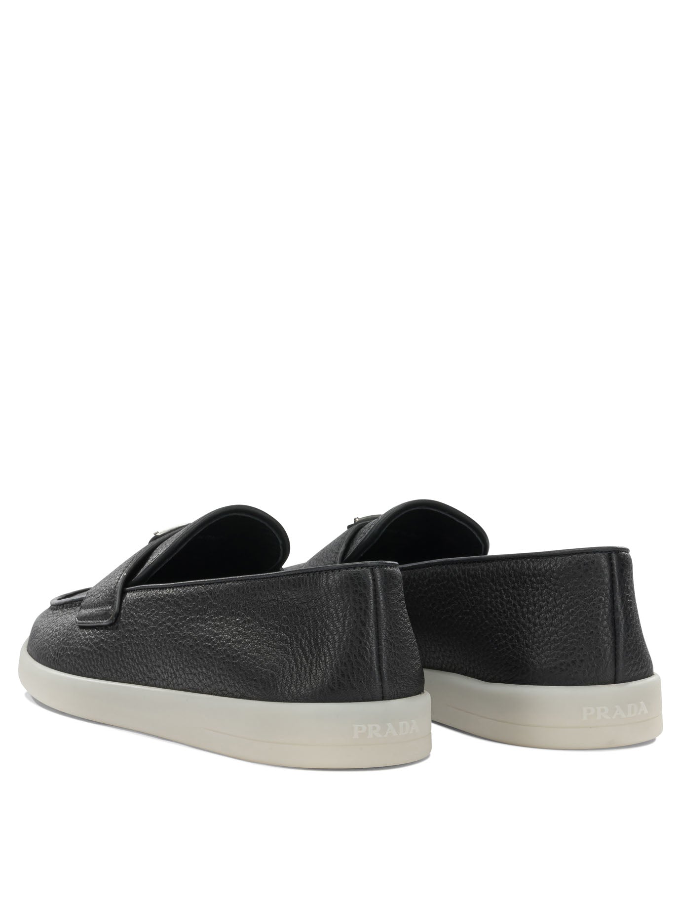 Prada Leather loafers - Black