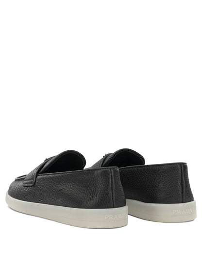 Prada Leather loafers - Black