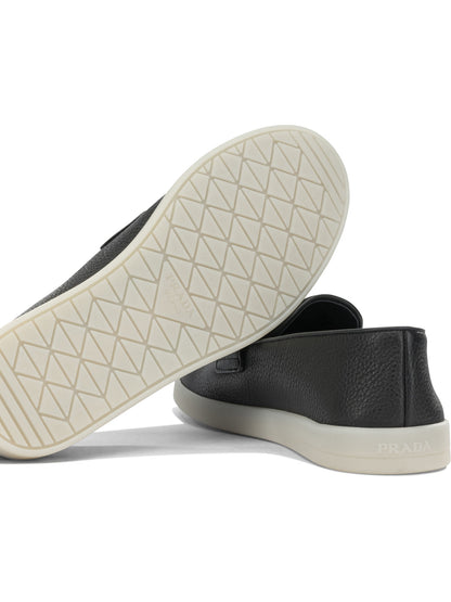 Prada Leather loafers - Black