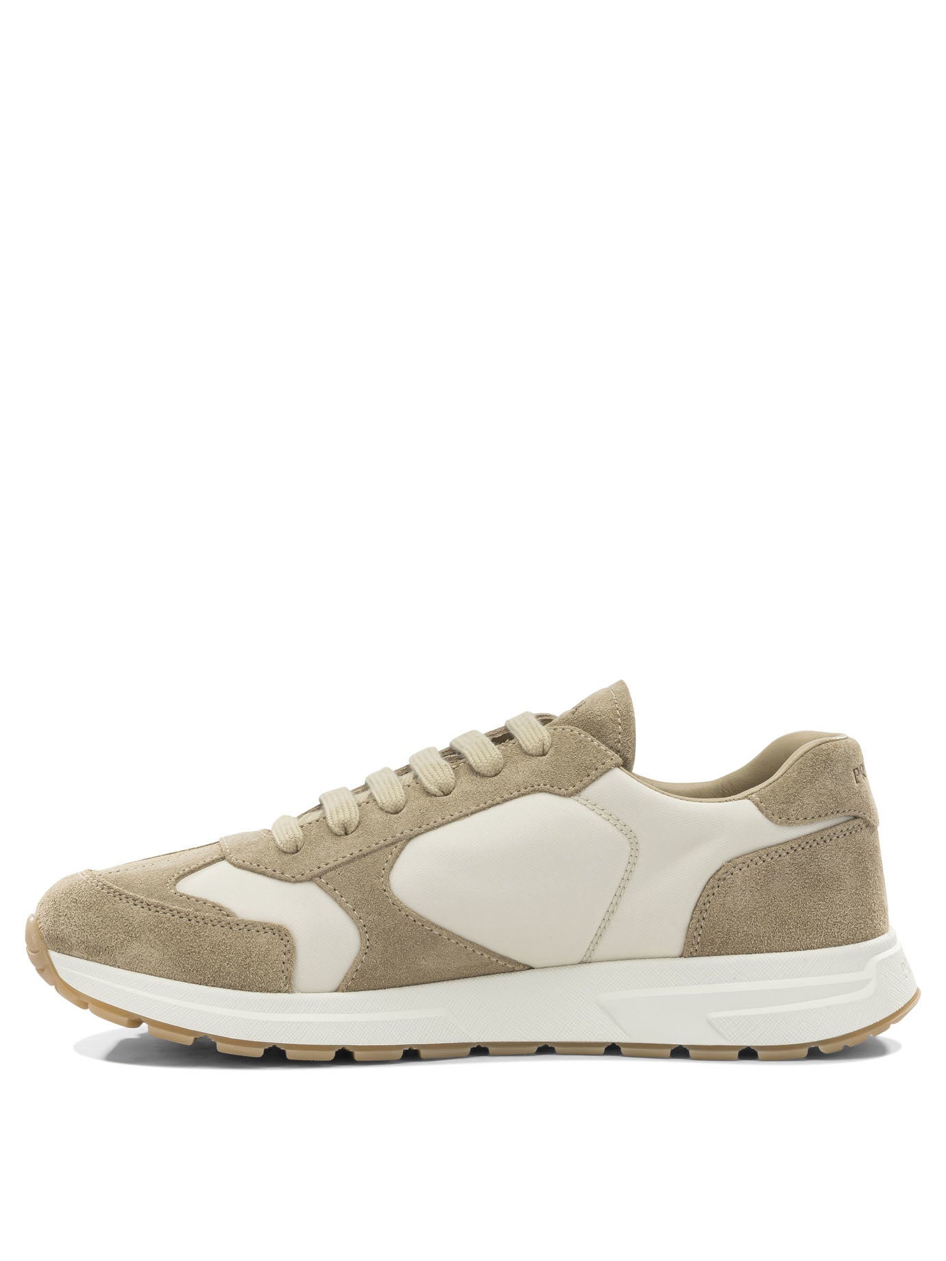 Prada "Prax" low top sneaker - Beige