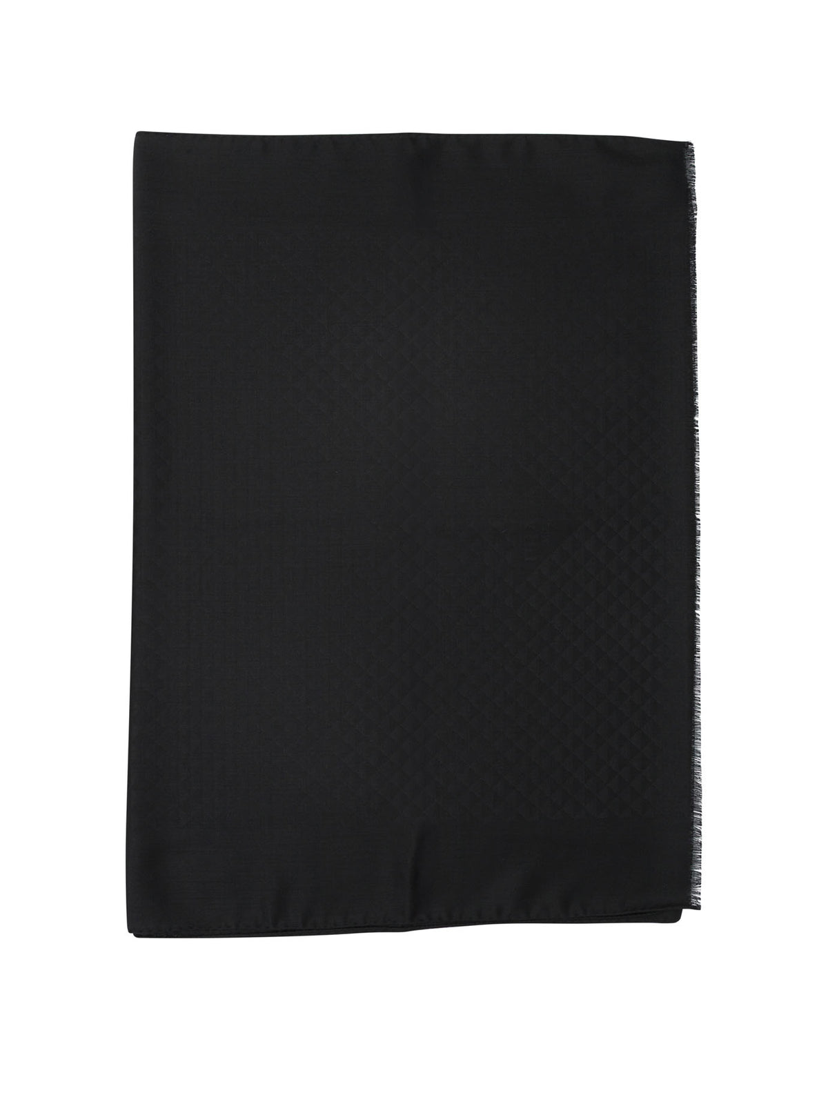Prada Classic wool and silk scarf - Black