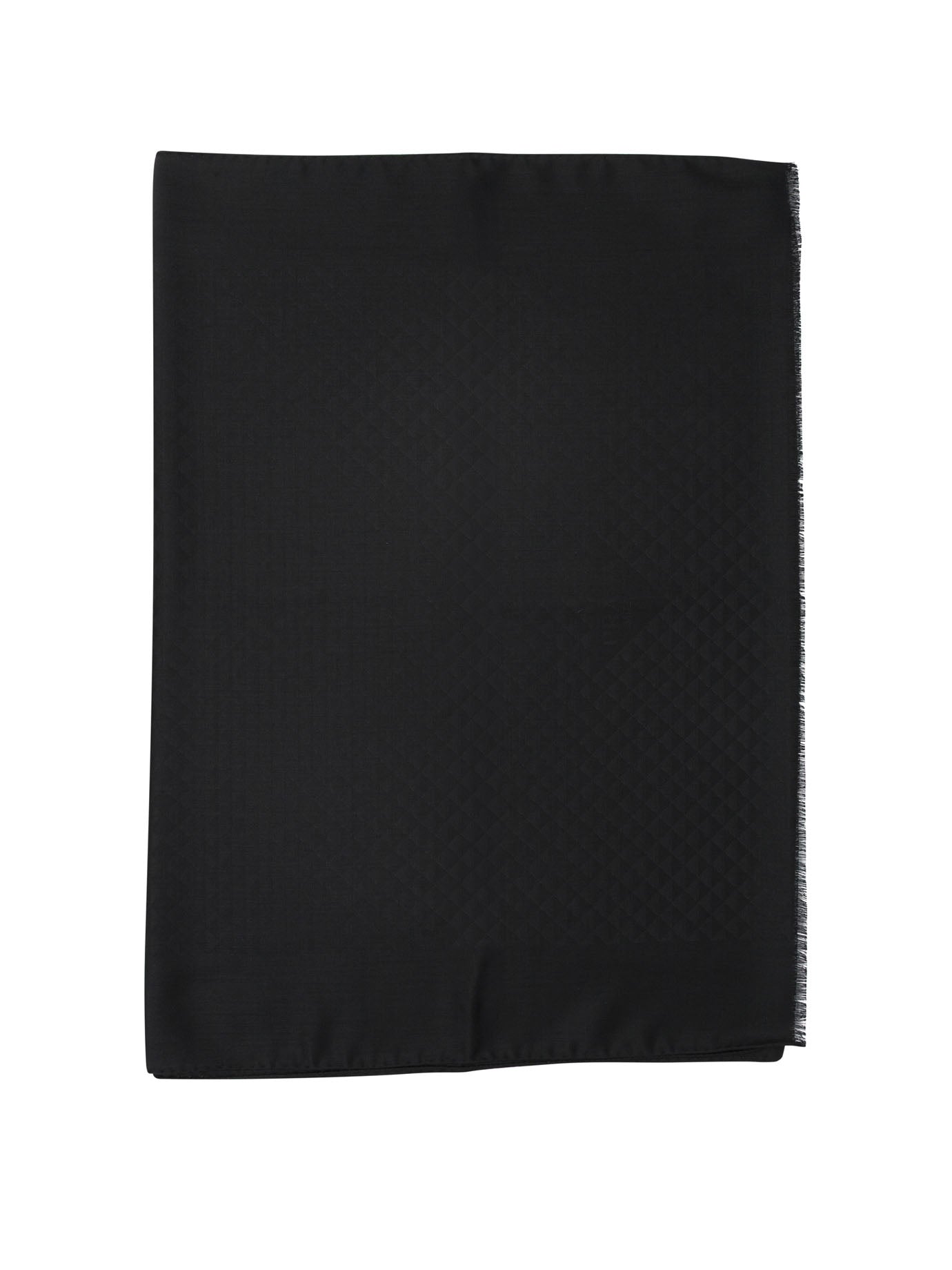 Prada Classic wool and silk scarf - Black