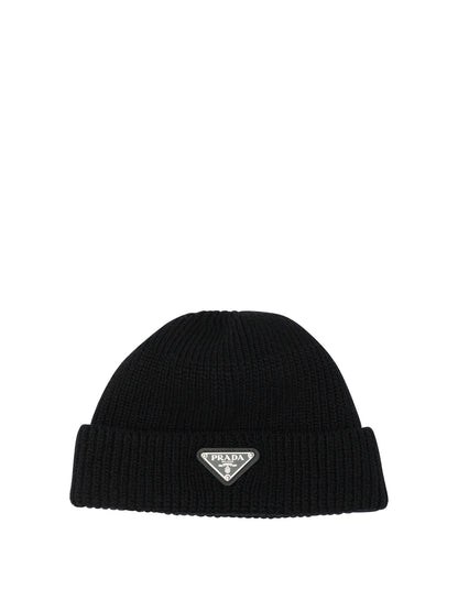 Prada Wool and cashmere beanie - Black