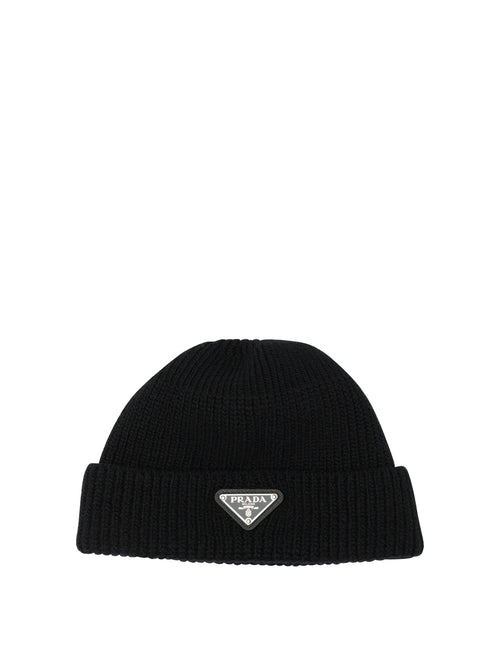 Prada Wool and cashmere beanie - Black