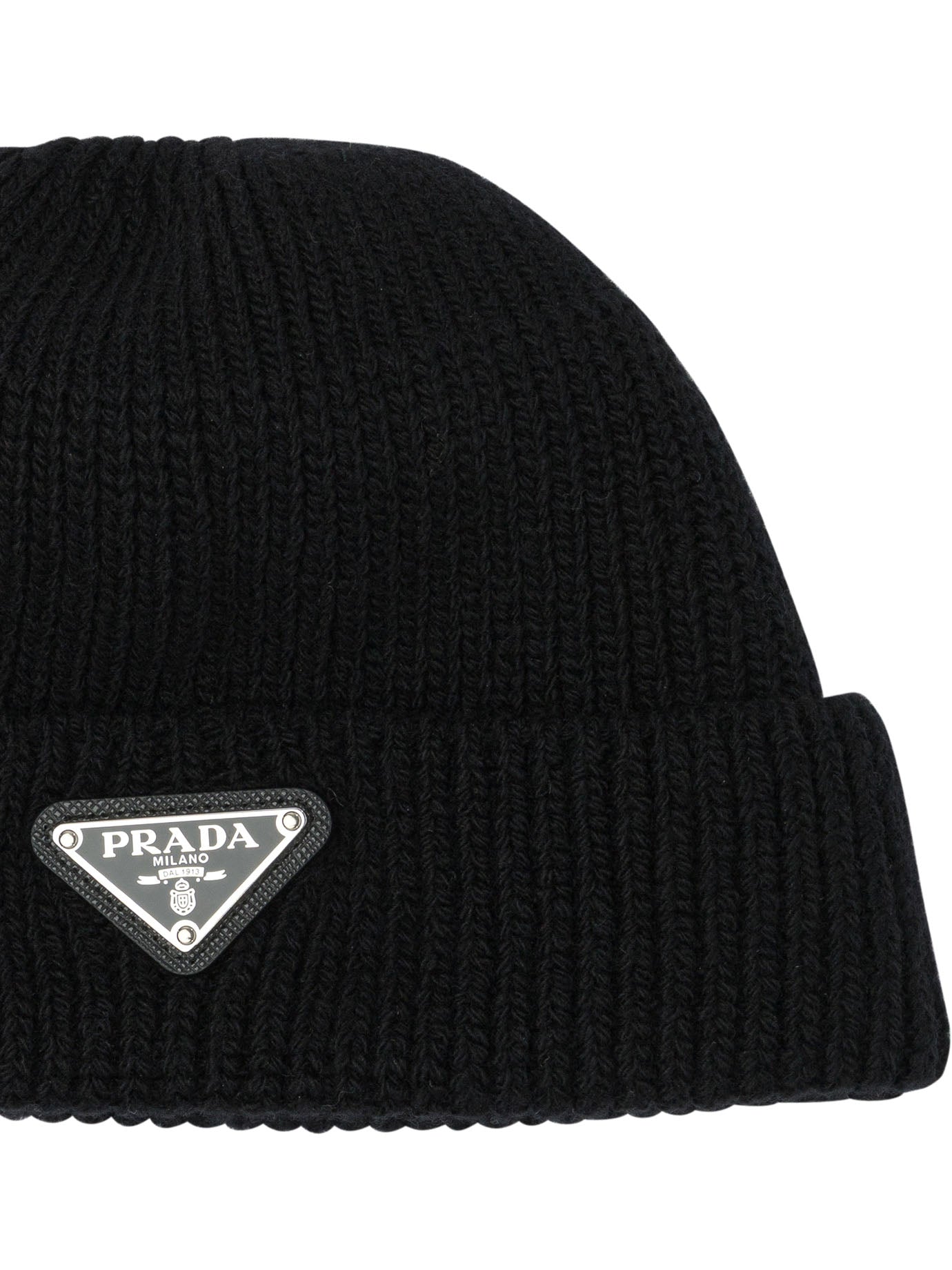 Prada Wool and cashmere beanie - Black