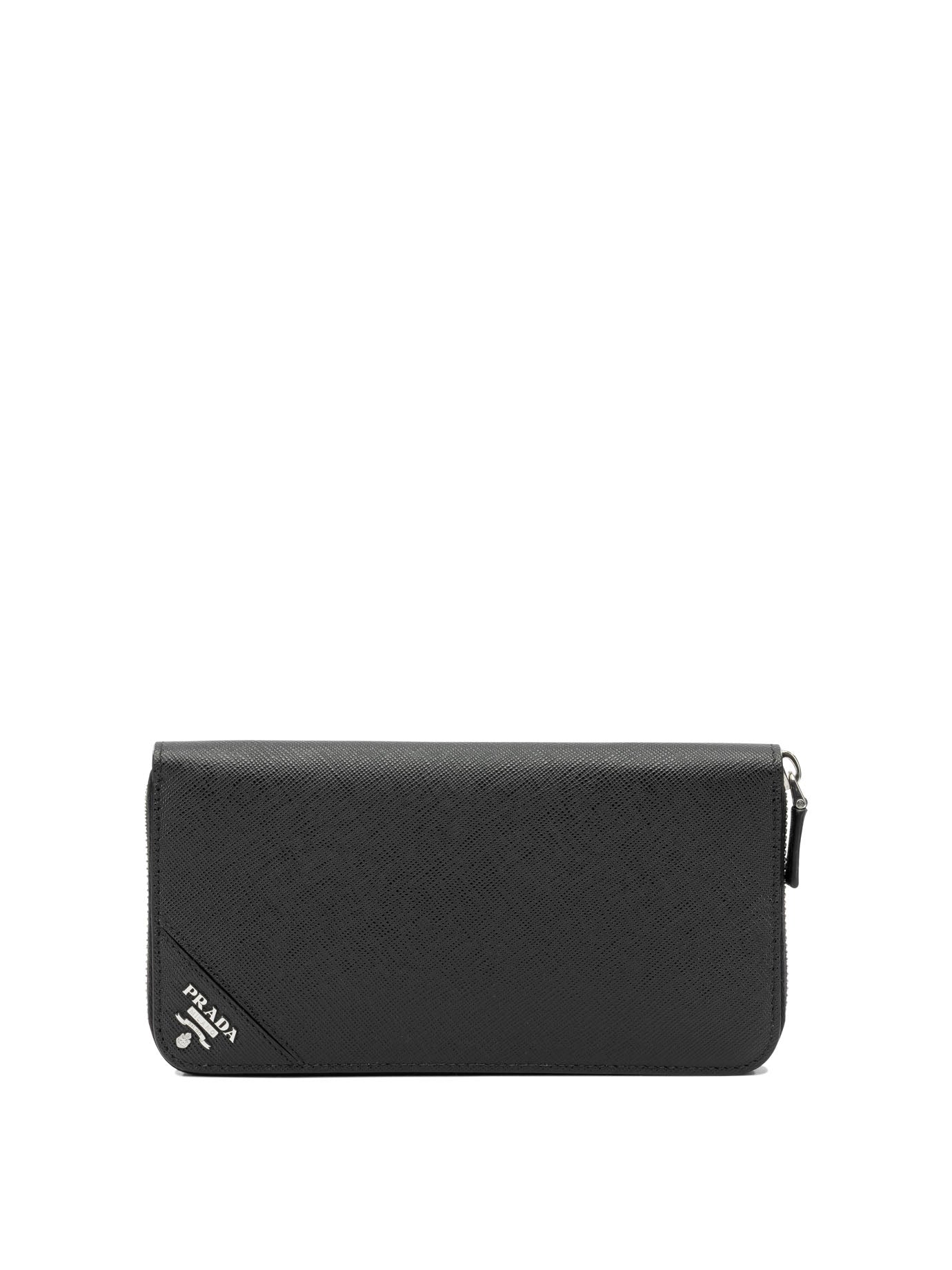 Prada Saffiano leather wallet - Black