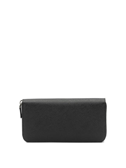 Prada Saffiano leather wallet - Black