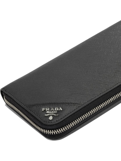 Prada Saffiano leather wallet - Black