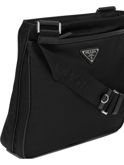 Prada Small Re-Nylon Shoulder Bag - Black