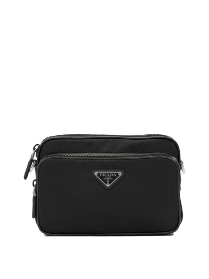 Prada Small Re-Nylon Shoulder Bag - Black